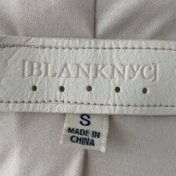 NWOT Blank NYC Bear Hug Jean Denim Sherpa Jean Jacket Small S - Picture 12 of 13